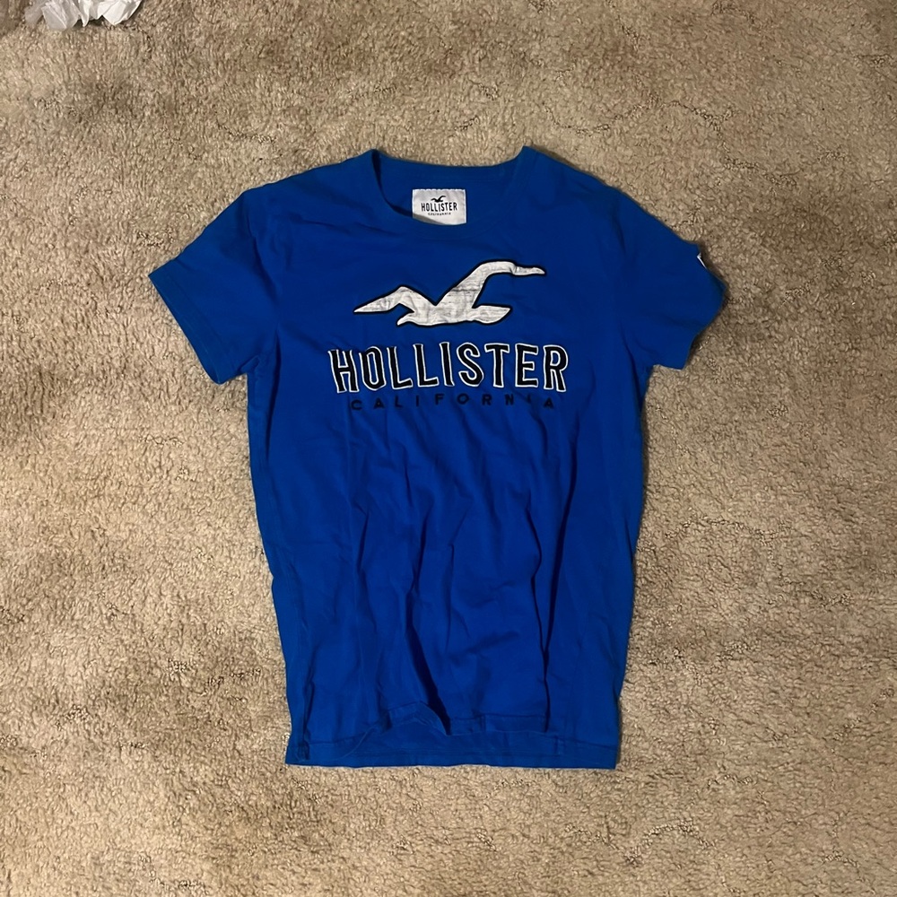 Hollister Blue Graphic T-Shirt